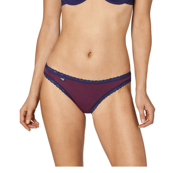Sloggi Γυναικείο 24/7 Weekend Tanga 3 PACK 10198288-MOO8 Blue-Red - Image 2