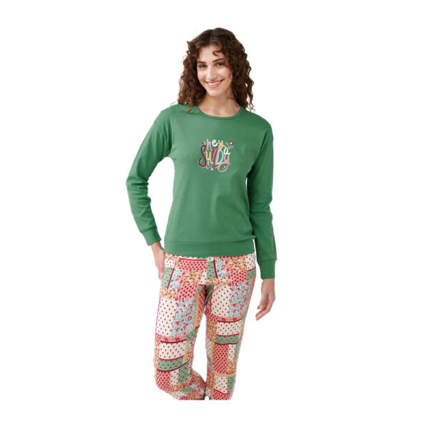 VAMP women pytzama 21374-820 green