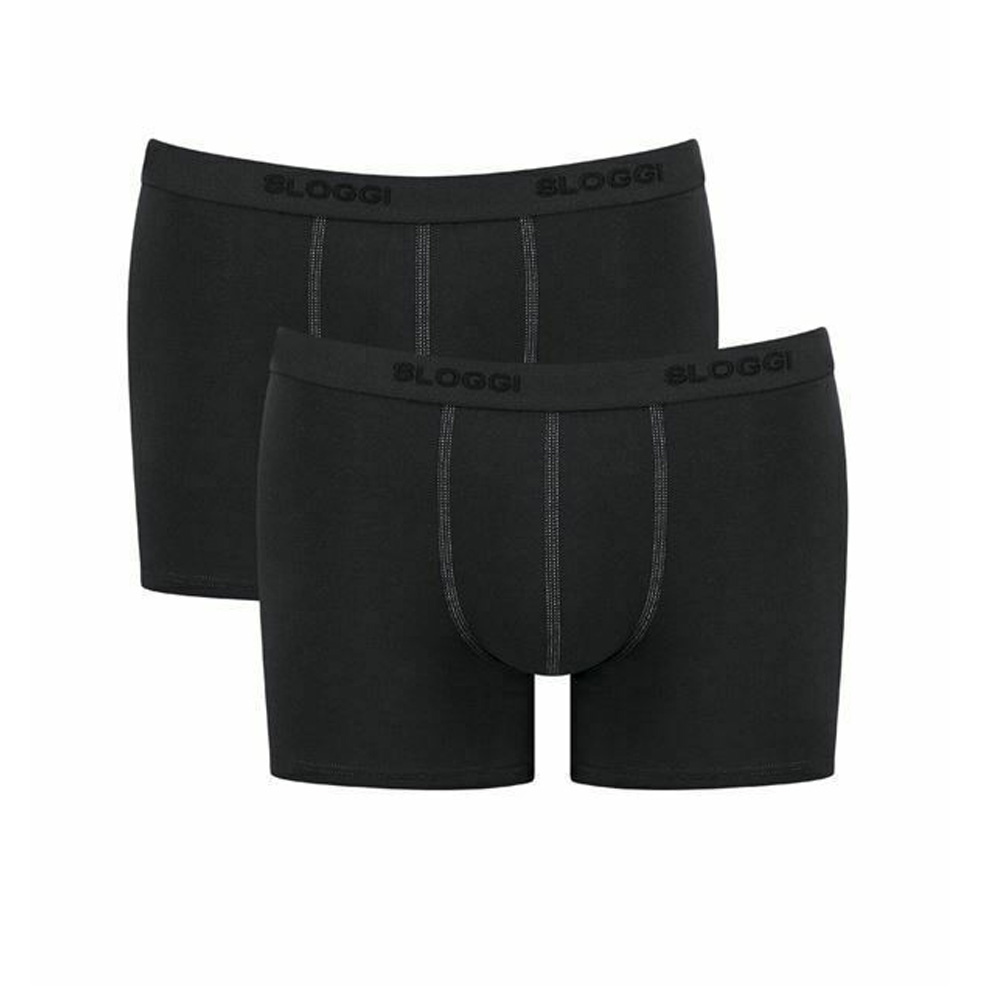 Sloggi 24/7 H Shorts Black 2 pack 10207029-0004