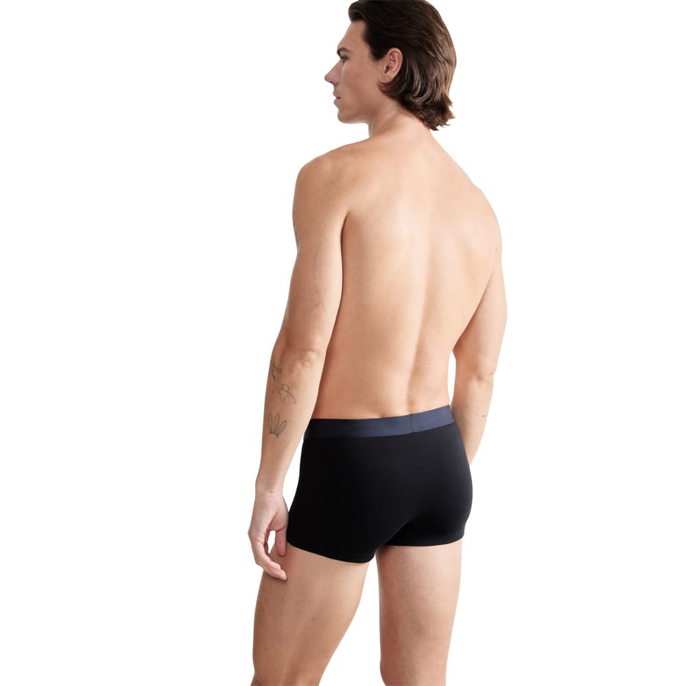 Sloggi Men Hipster Ανδρικά Boxer Ever Ease Οργανικό Βαμβάκι 2 Pack Μαύρο 10222379-0004