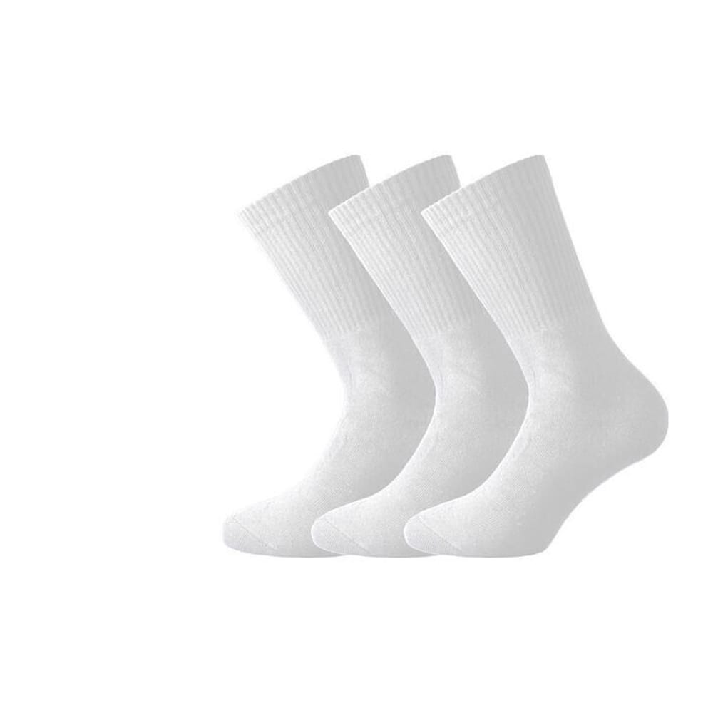 Walk Αθλητικές Κάλτσες Βαμβακερές Πετσετέ Λεύκες – 3 Ζεύγη V9900-010101