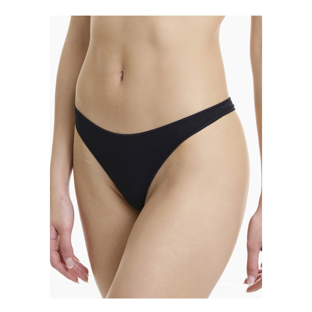 Walk Brazil/String Γυναικεία από bamboo 2 τμχ. W2013-0202 Μαύρο