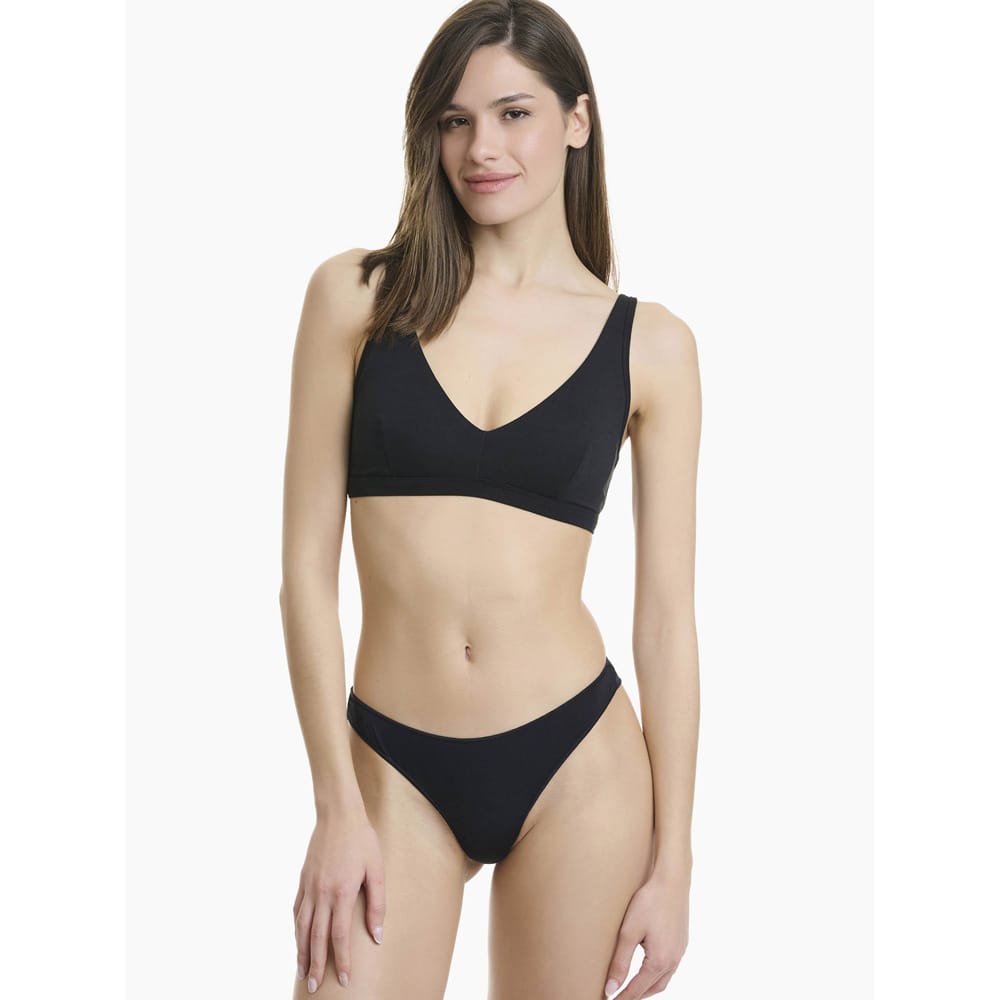 Walk Γυναικείο Slip RIO Bamboo 2 Τεμ – Άνεση & Φυσική Απαλότητα W2018-0202 Μαύρο