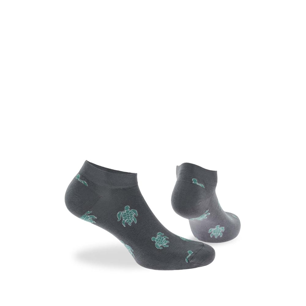 Walk Ανδρικές Κάλτσες Κοφτές Κάλτσες από Bamboo W324-19 Γκρι
