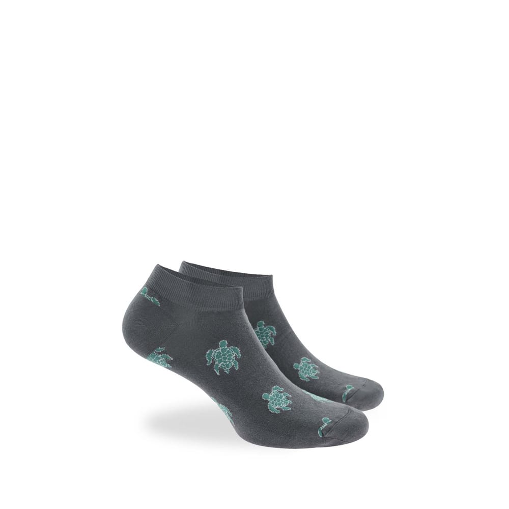 Walk Ανδρικές Κάλτσες Κοφτές Κάλτσες από Bamboo W324-19 Γκρι