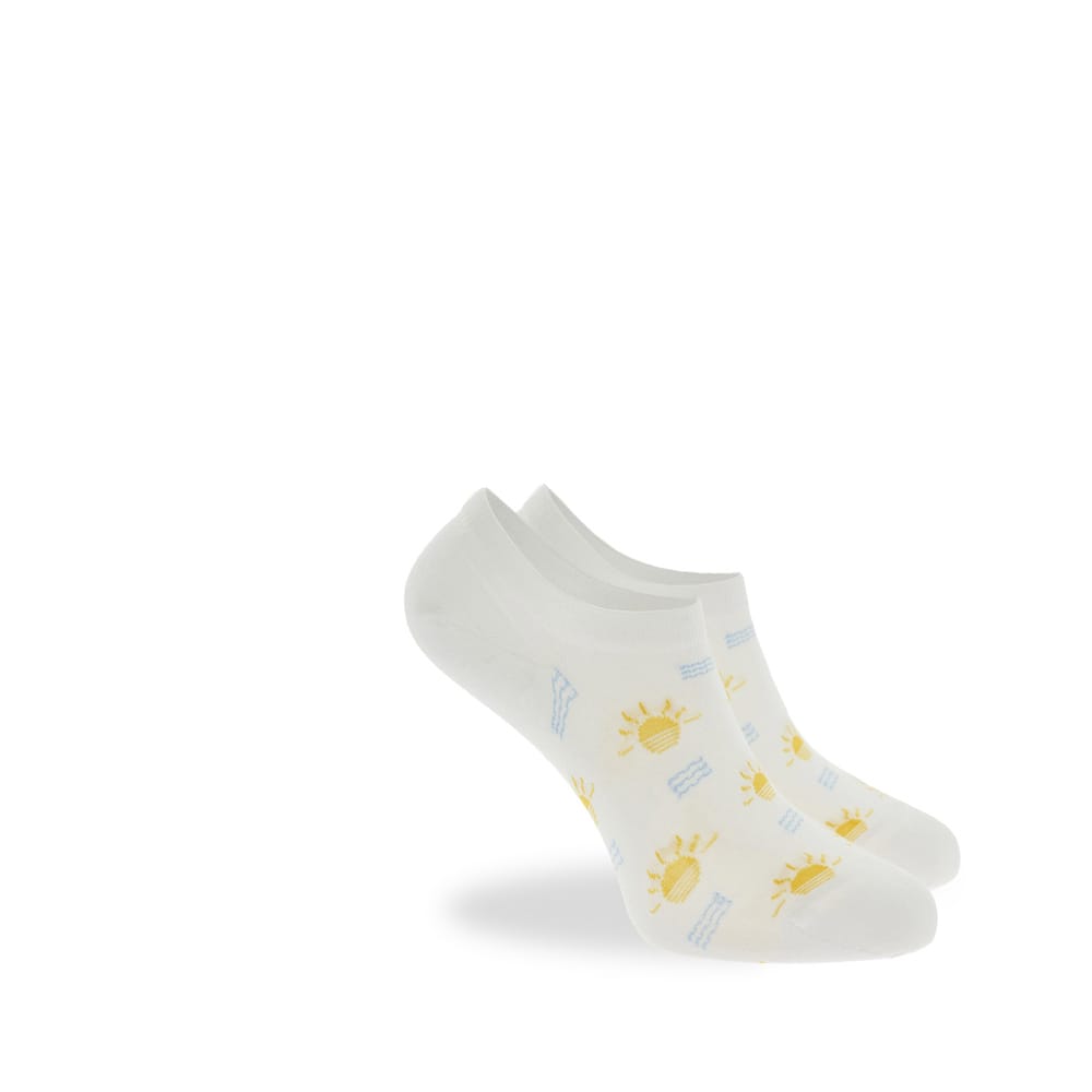 Walk Γυναικείες Sneaker Κάλτσες Bamboo με Σχέδιο W335-12 Σμαραγδί